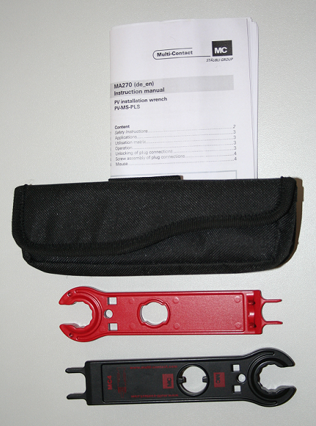 MC 4-EVO2 Montageschlüssel-Set