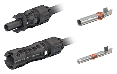 MC 4-EVO2 Steckverbinder  Stecker und Buchse mit Stift