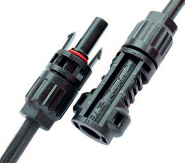 Tyco Solarlok PV4-S Steckverbinder Stecker und Buchse mit Stift
